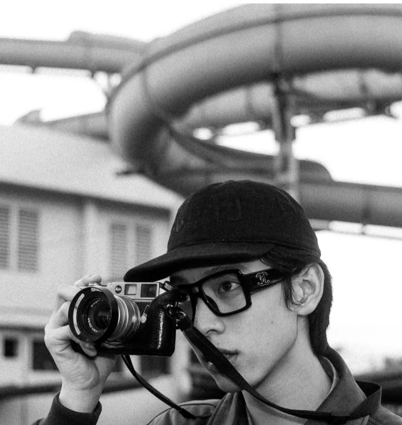 Oversized Black Square Eyeglasses - Retro Designer Inspired Style