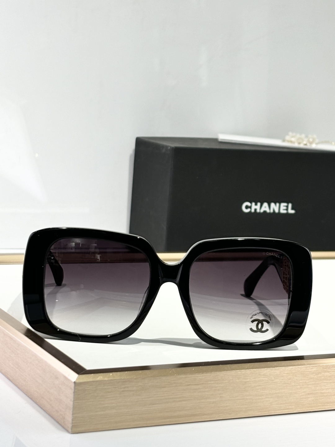 Chanel Oversized Square Sunglasses - Luxury Women's Eyewear