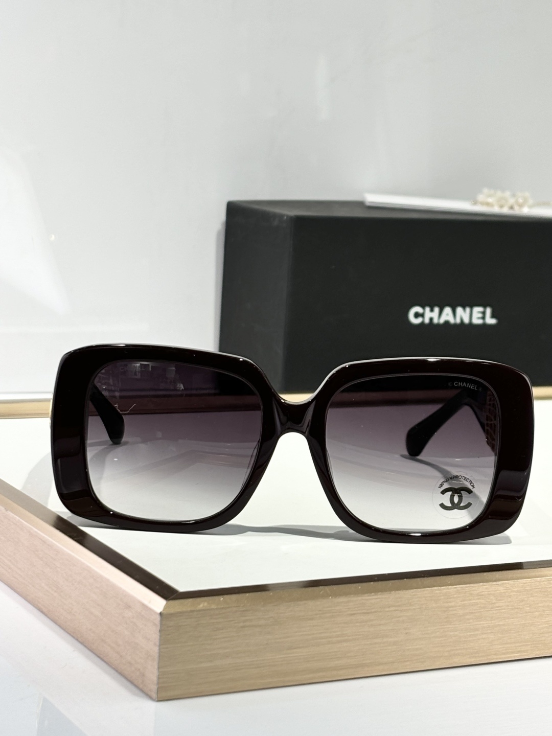 Chanel Oversized Square Sunglasses – Luxury Women’s Eyewear
