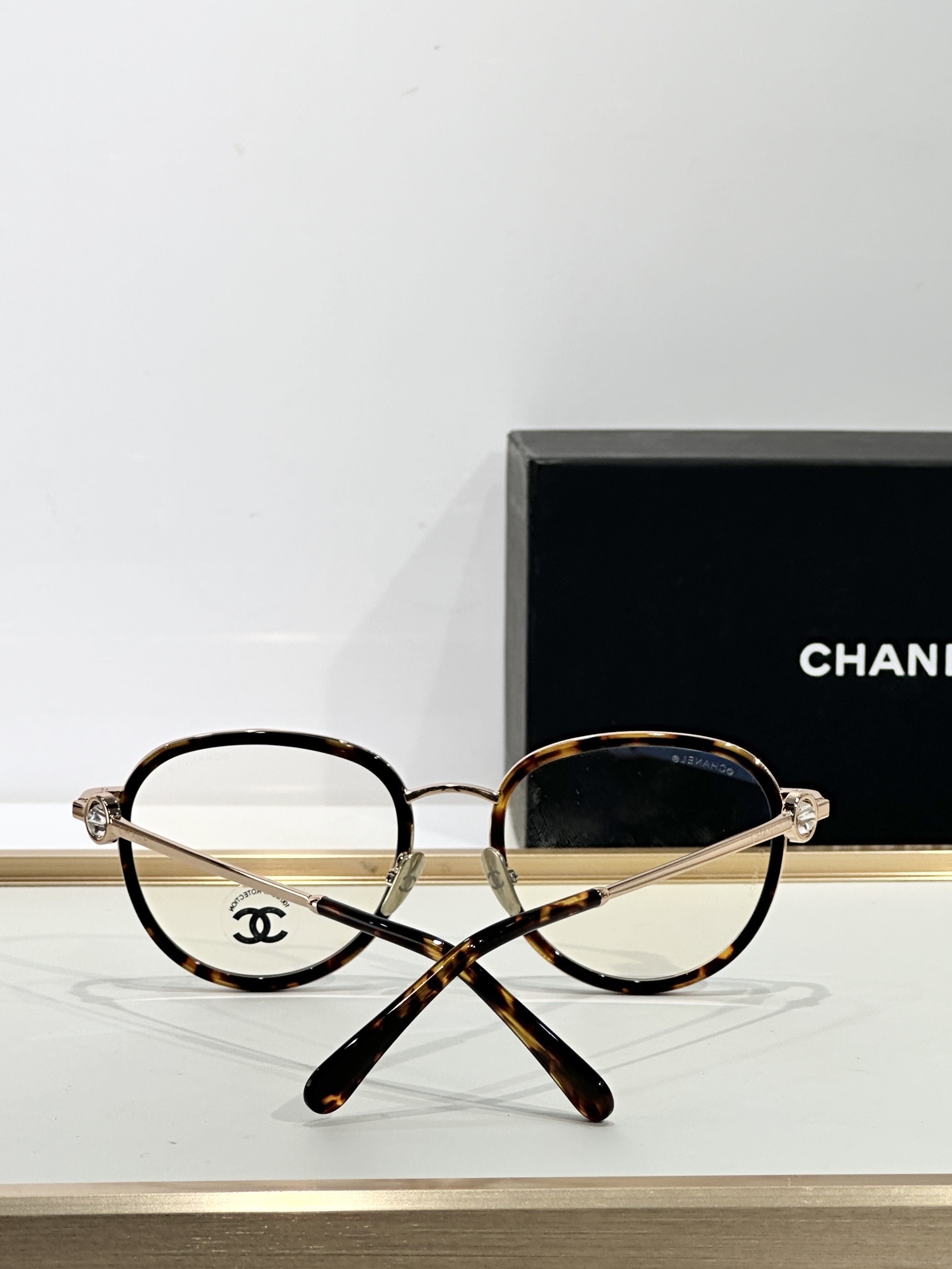 Chanel Luxury Round Eyeglasses Frame - Elegant Designer Optical