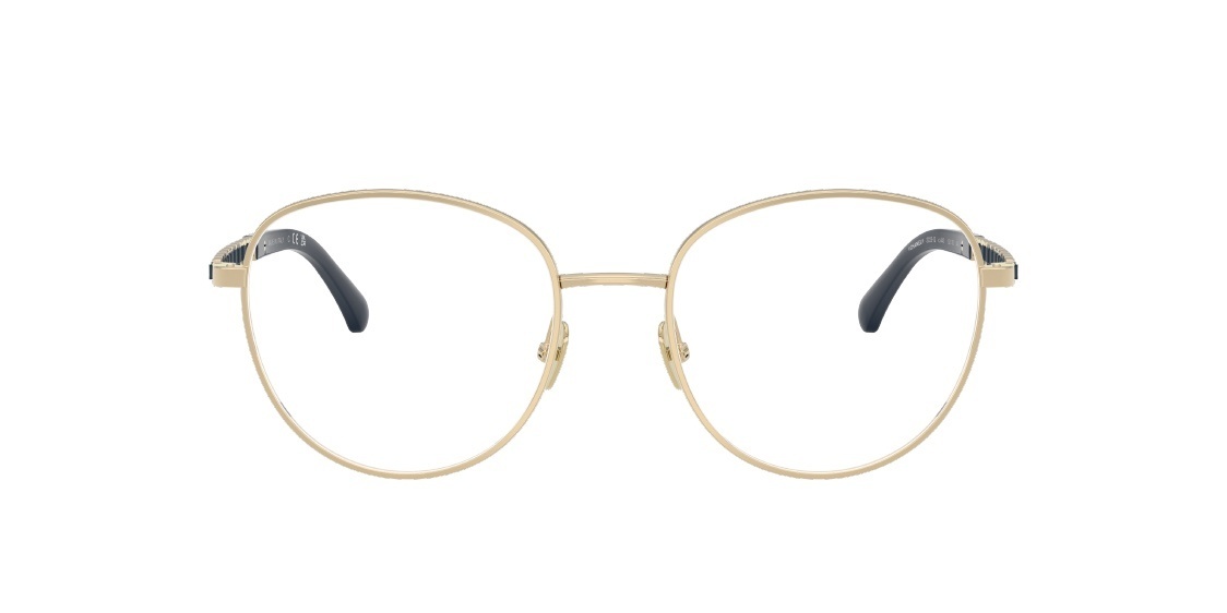 Chanel 2223-Q Luxury Round Eyeglasses with Chain Temple Detail