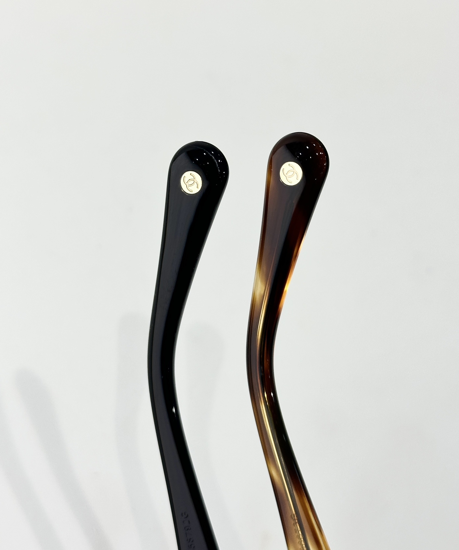 Chanel Rectangular Sunglasses with Crystal CC Logo - Luxury Eyewear