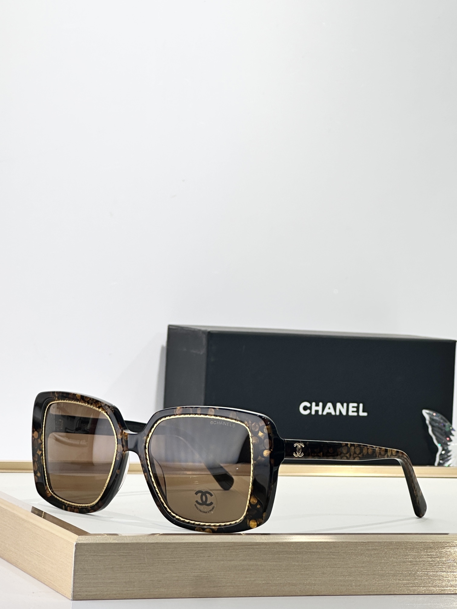 Chanel Oversized Square Sunglasses - Designer Luxury Eyewear