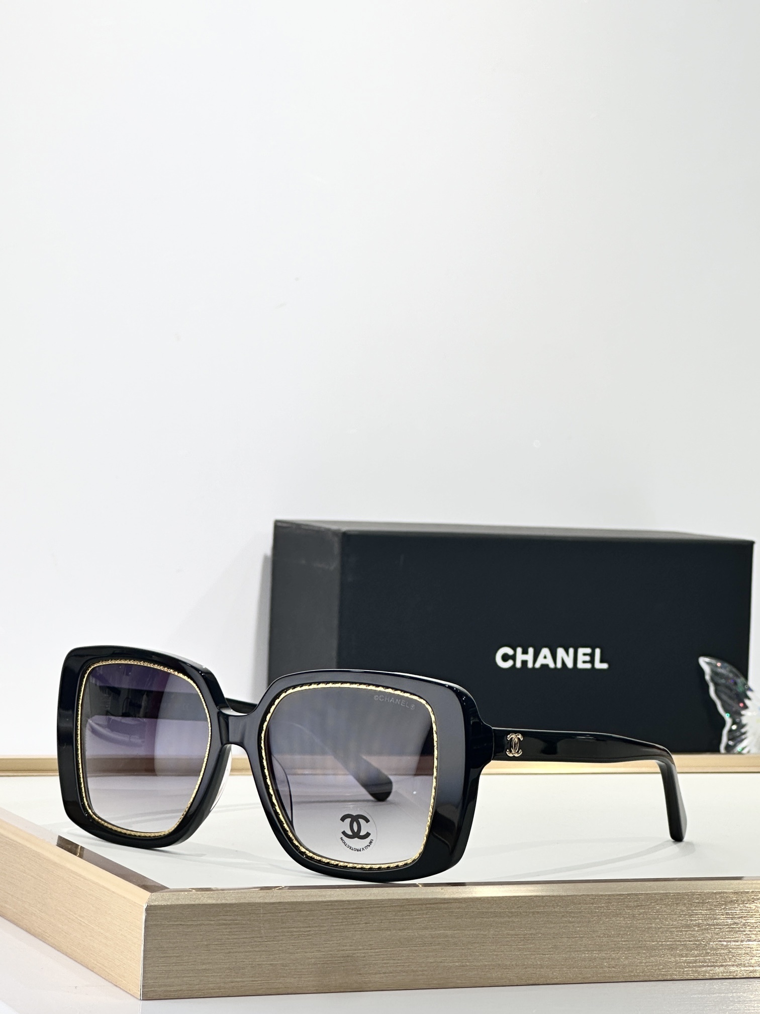 Chanel Oversized Square Sunglasses - Designer Luxury Eyewear