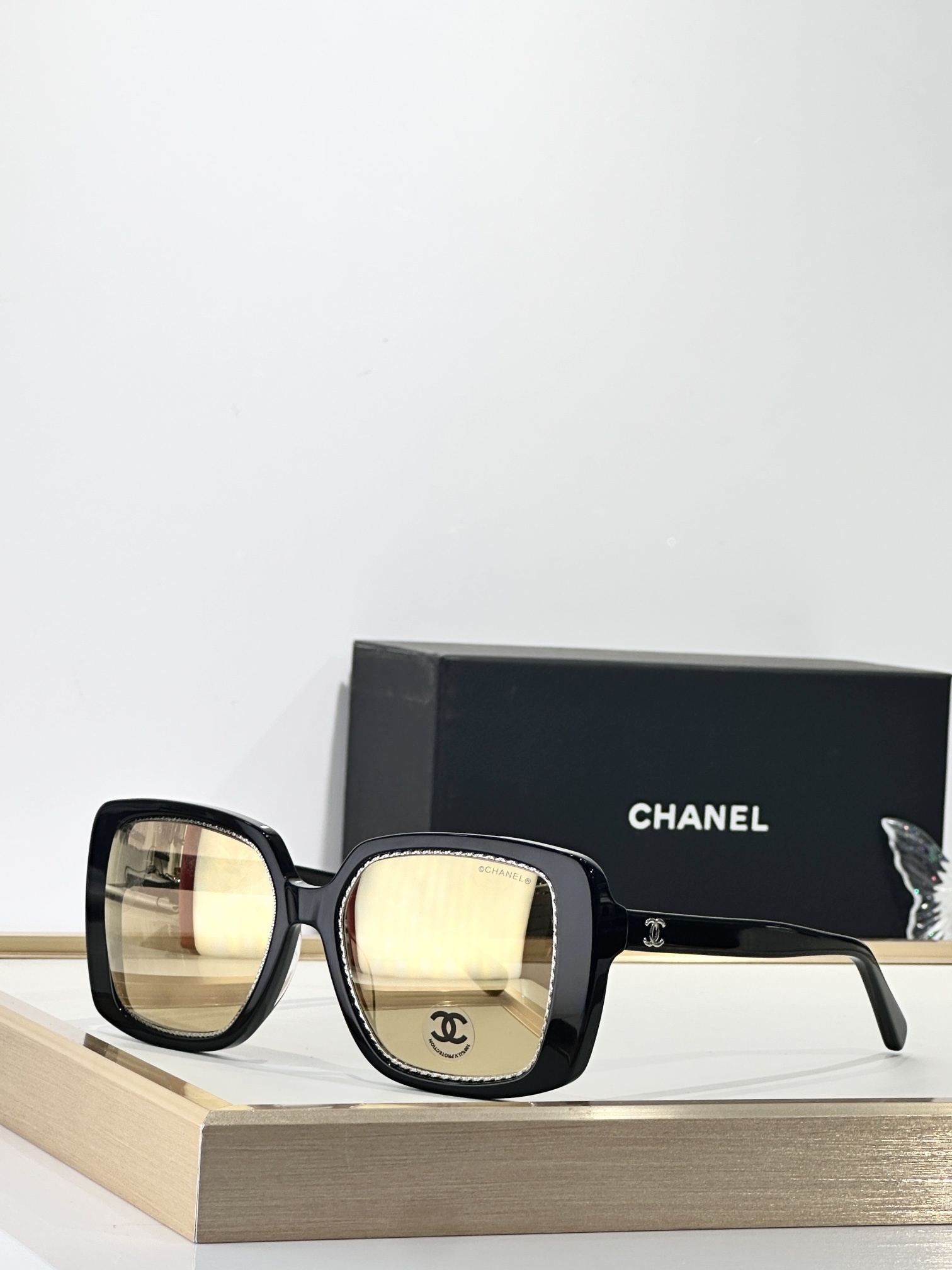 Chanel Oversized Square Sunglasses - Designer Luxury Eyewear