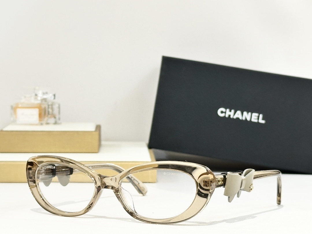 Chanel Cat-Eye Bow Ribbon Eyeglasses - Luxury Designer Frames