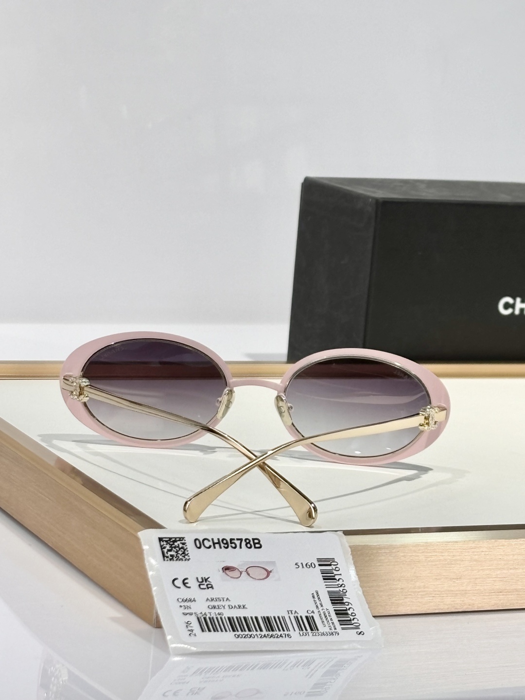 Chanel 0CH9578B Oval Sunglasses - Elegant Luxury Designer Eyewear