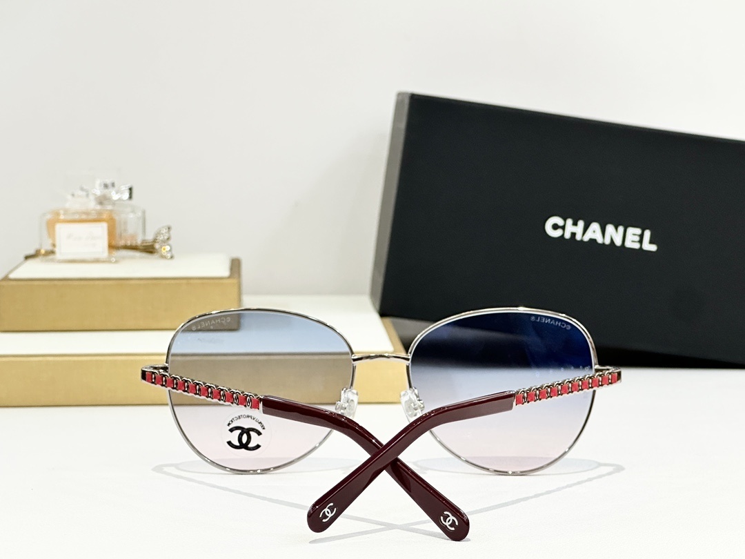 Chanel Women's Butterfly Sunglasses - Luxury Gradient Lenses