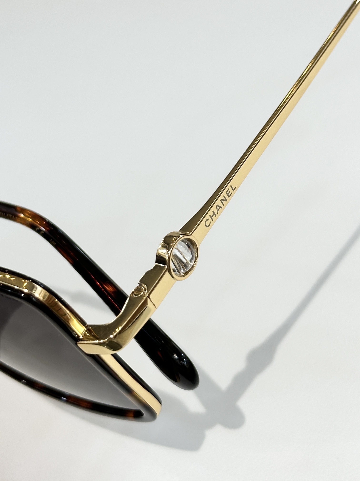 Chanel Luxury Oversized Square Sunglasses - Gradient Lens for Women