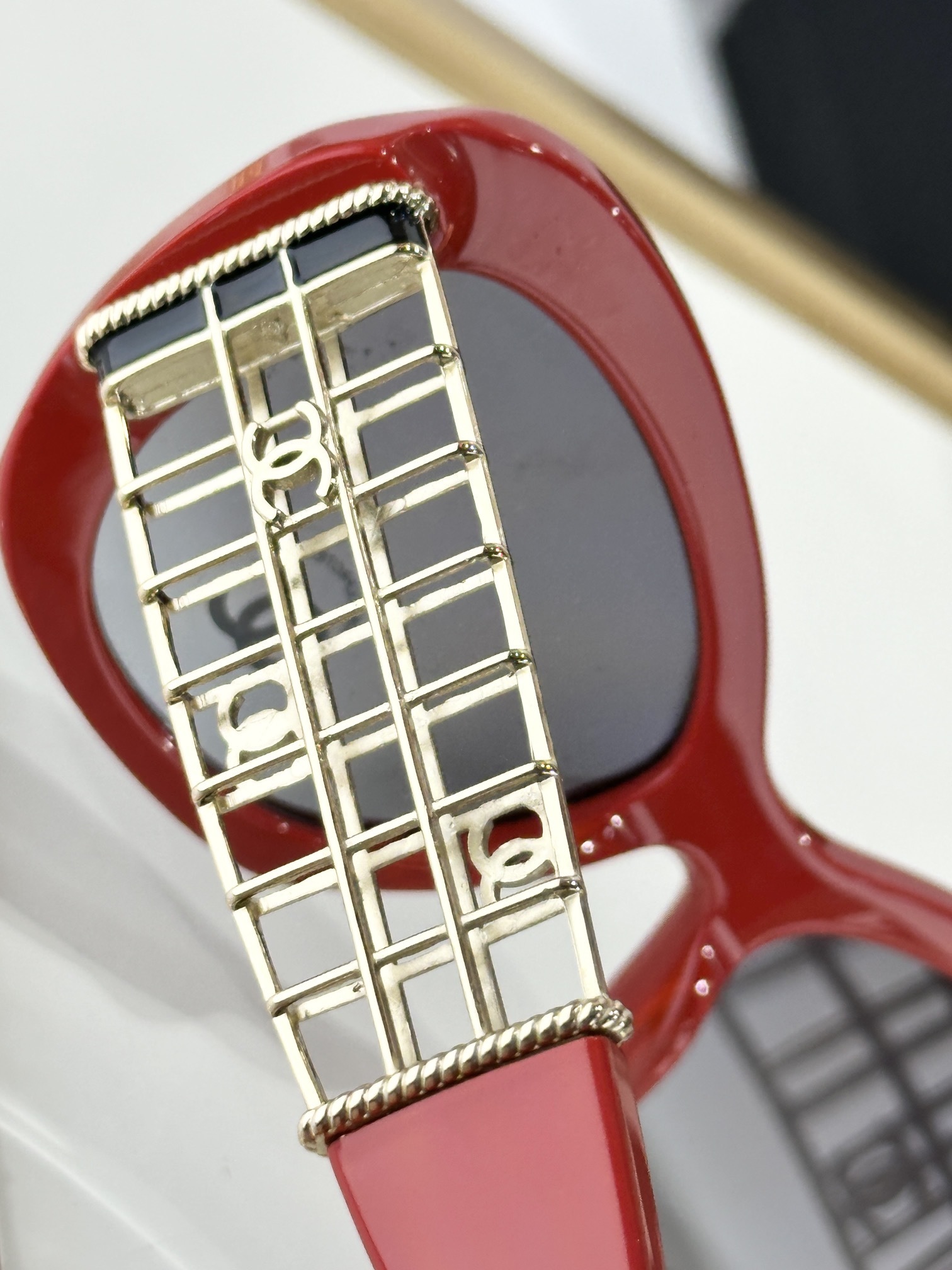 Chanel Luxury Butterfly Sunglasses - Elegant Oversized Eyewear