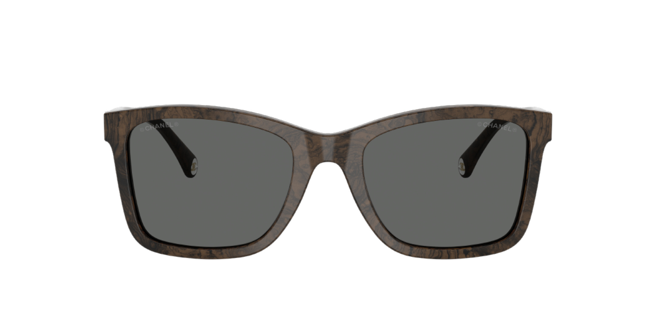 Chanel Square Sunglasses in Transparent Blue - Luxury Eyewear