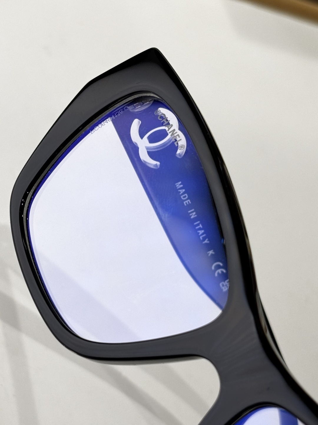 Chanel Luxury Black Cat-Eye Eyeglasses for Women - Optical Frames