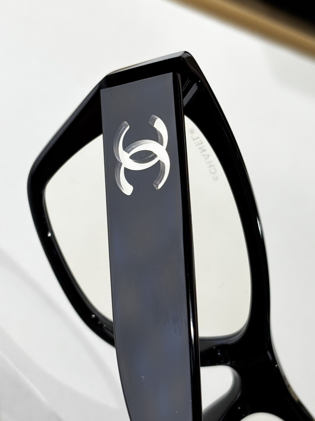 Chanel Luxury Black Cat-Eye Eyeglasses for Women - Optical Frames