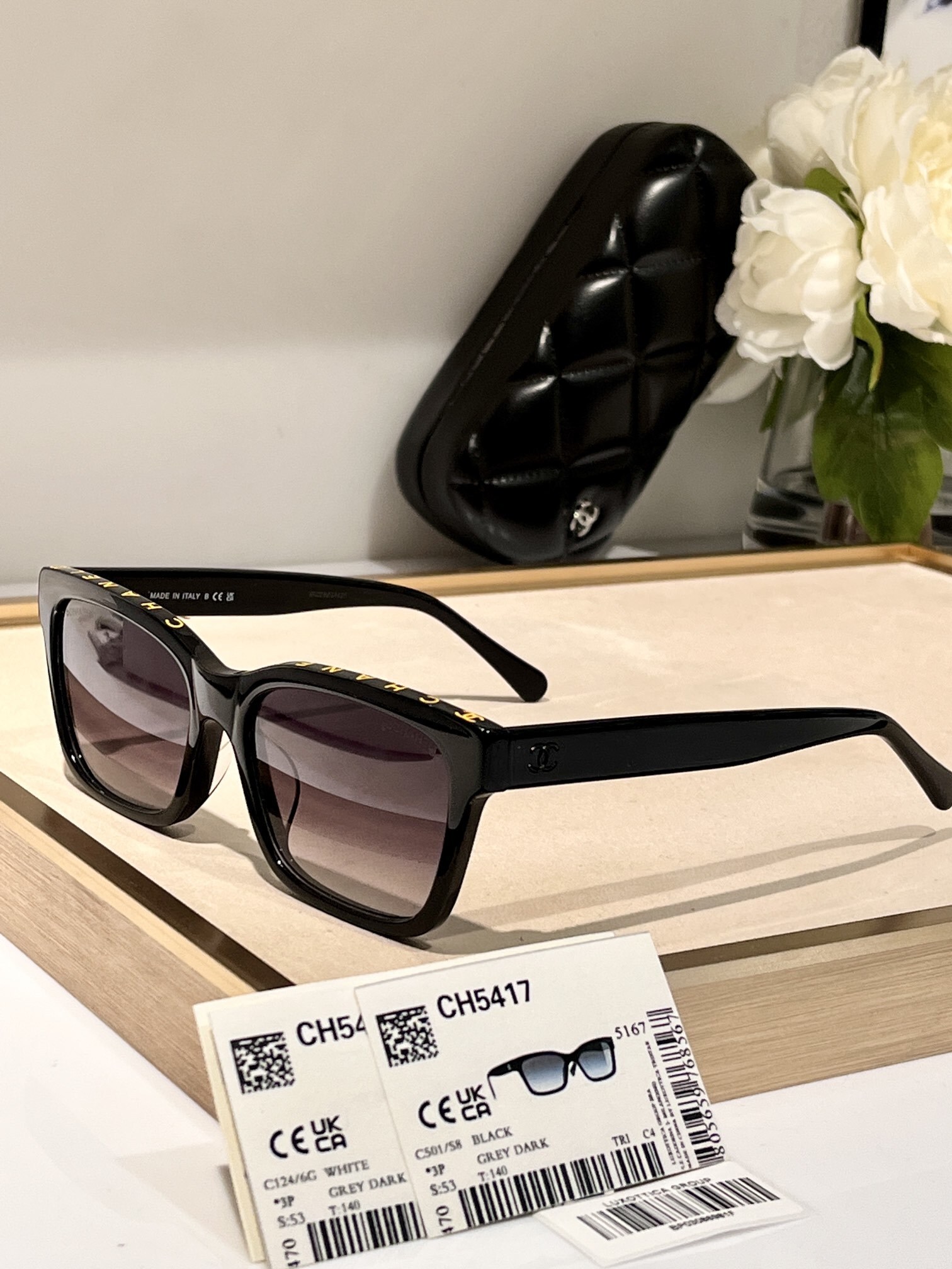 Chanel CH5417 Luxury Square Sunglasses - Elegant Women's Eyewear