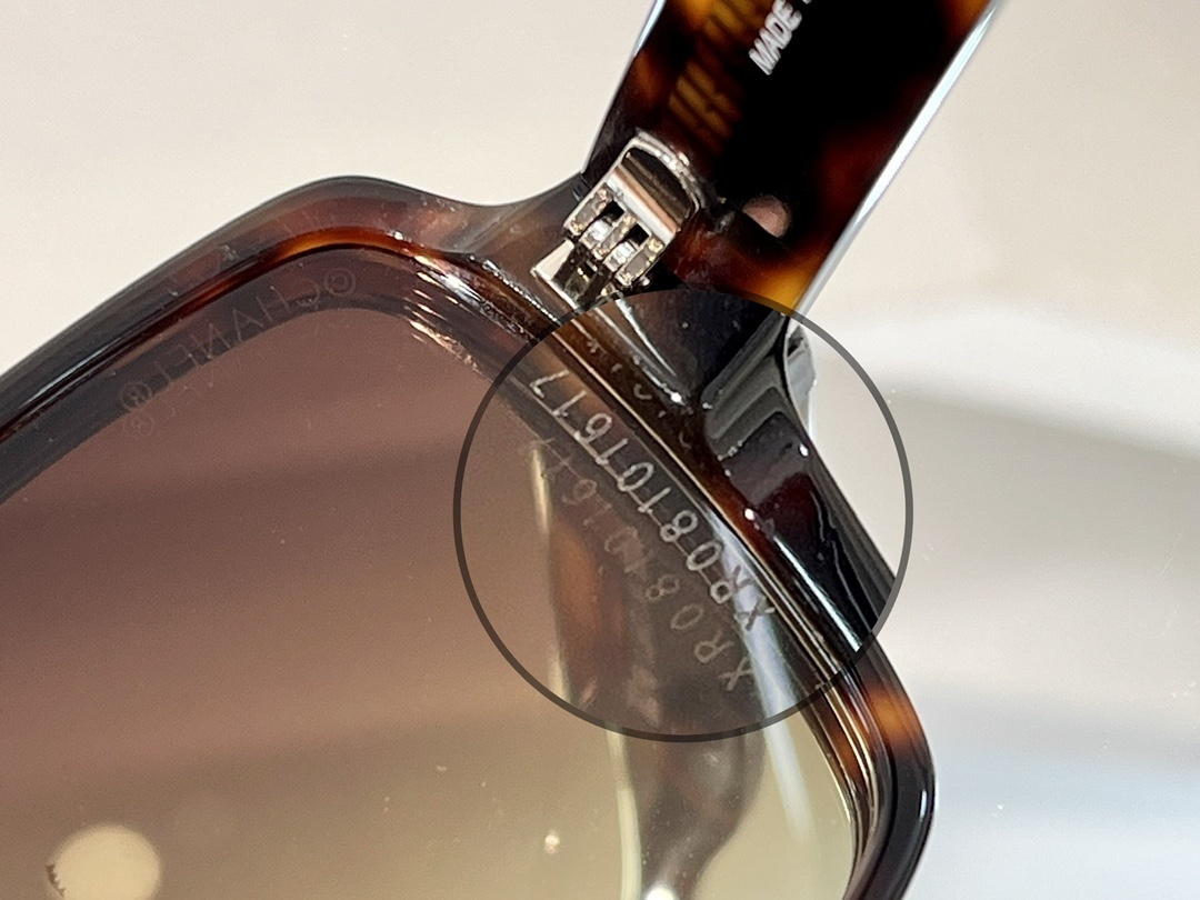 Chanel Oversized Square Sunglasses - Tortoise & Brown Gradient