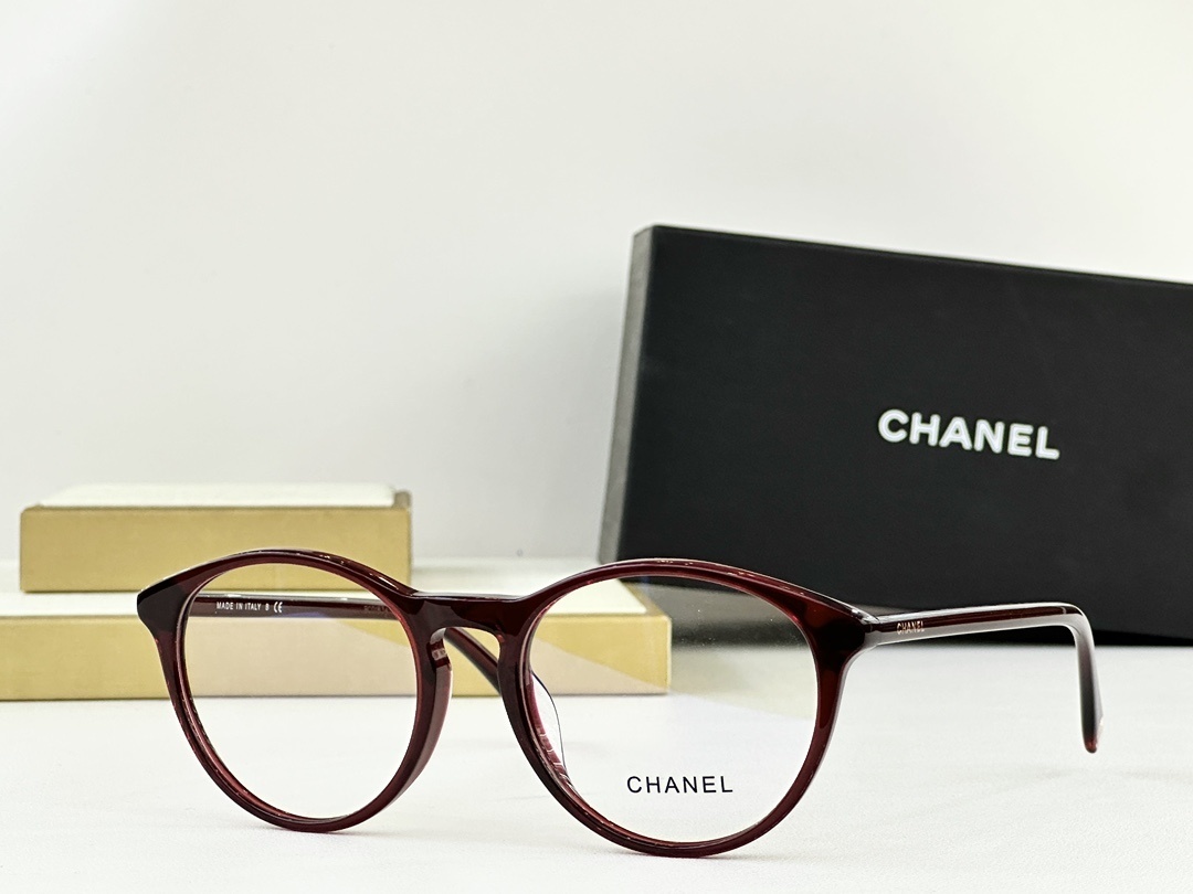 Chanel Luxury Round Eyeglasses - Designer Optical Frames for Women