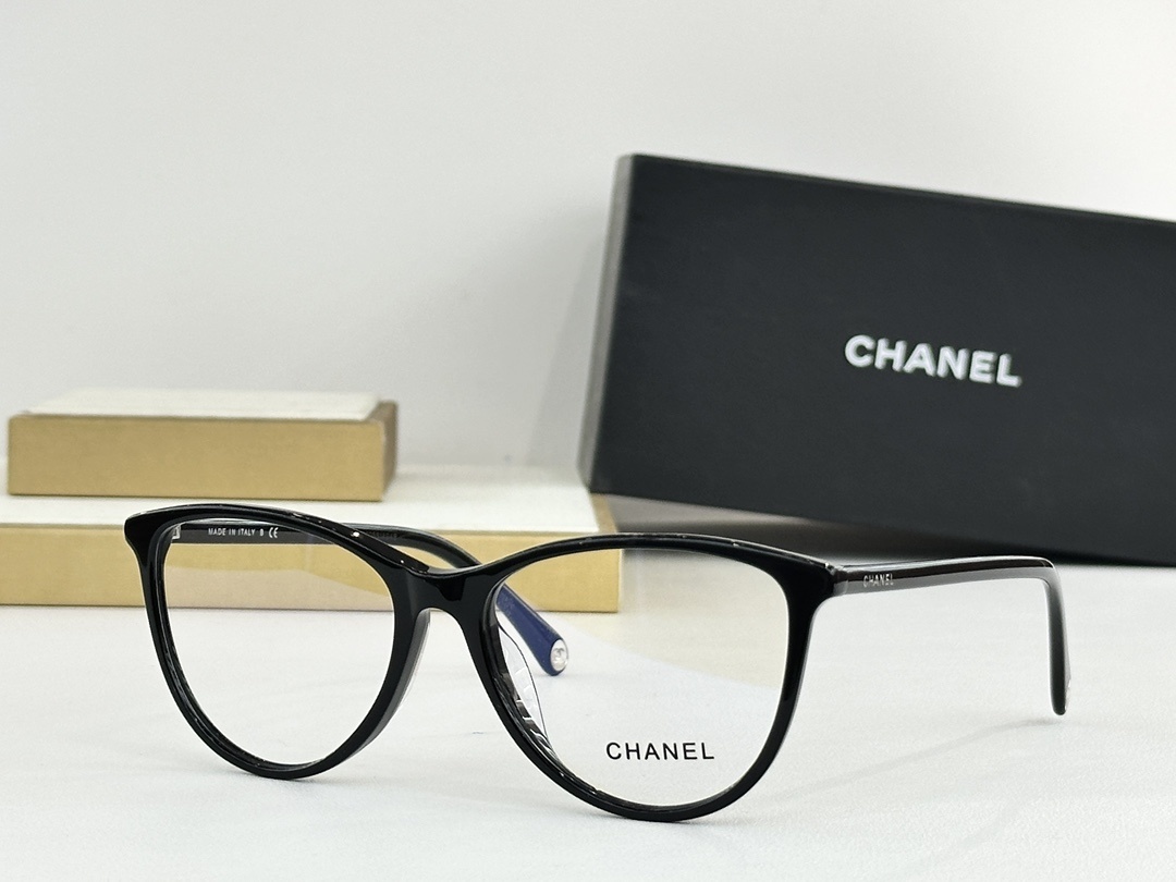 Chanel Luxury Cat-Eye Eyeglass Frames - Designer Optical Eyewear