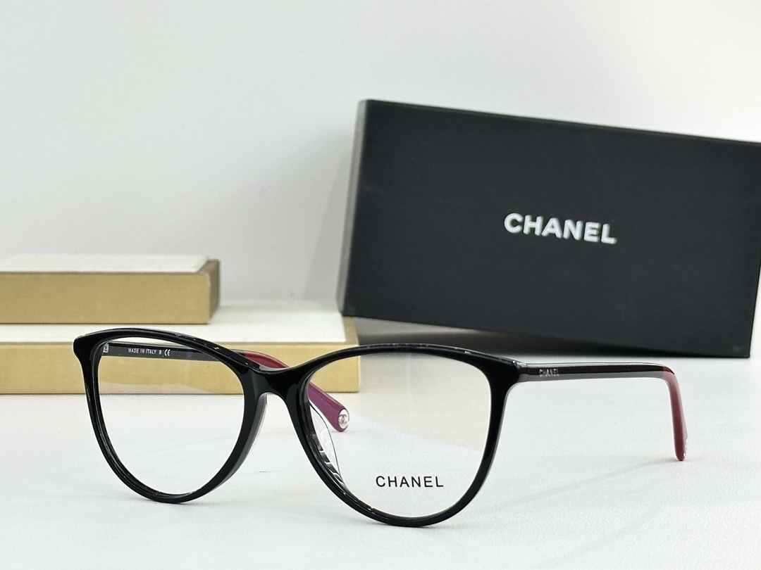 Chanel Luxury Cat-Eye Eyeglass Frames - Designer Optical Eyewear