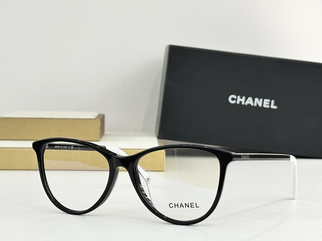 Chanel Luxury Cat-Eye Eyeglass Frames - Designer Optical Eyewear