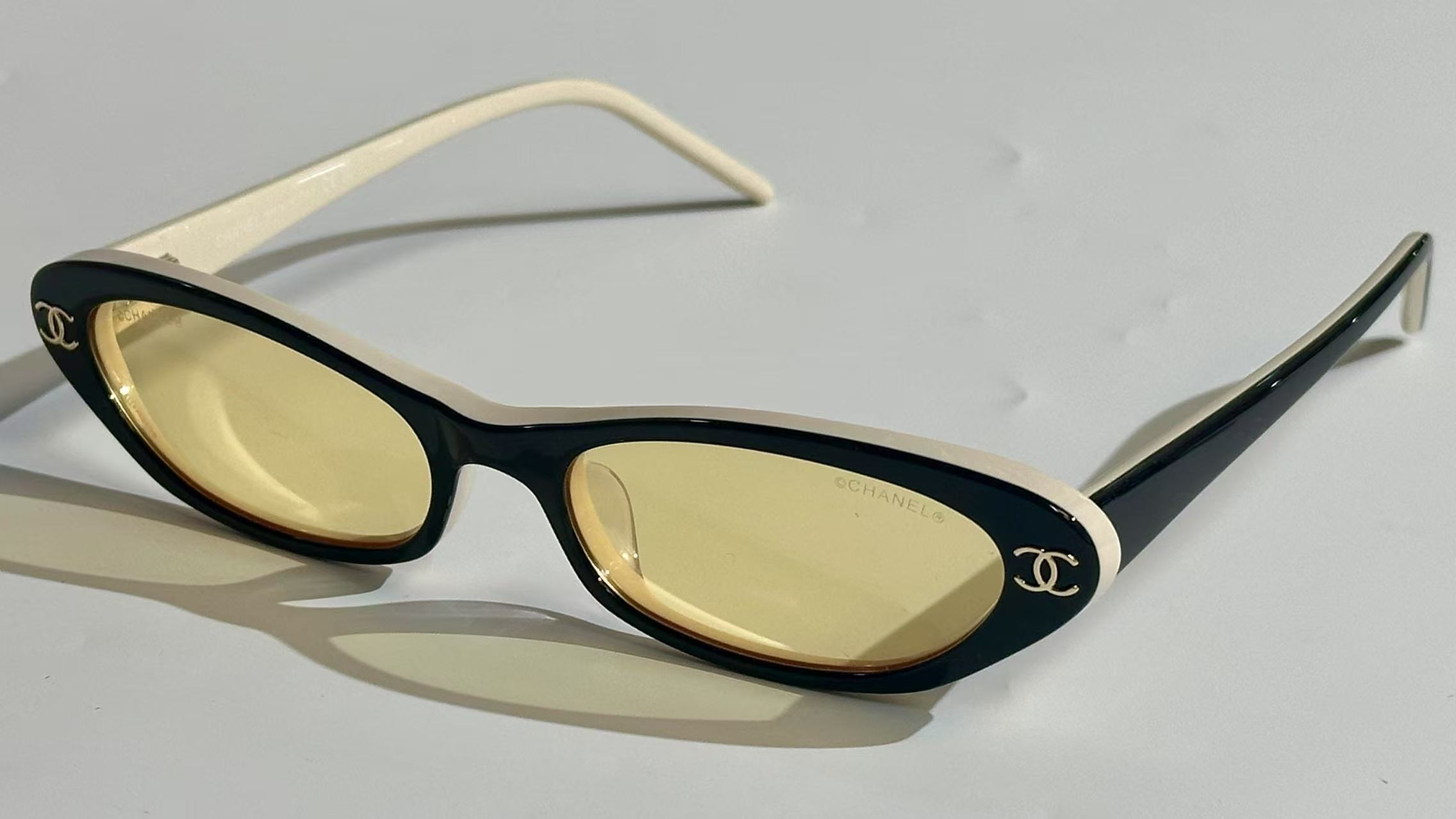 Vintage Chanel Oval Glasses - Chic Office Siren Aesthetic Eyewear