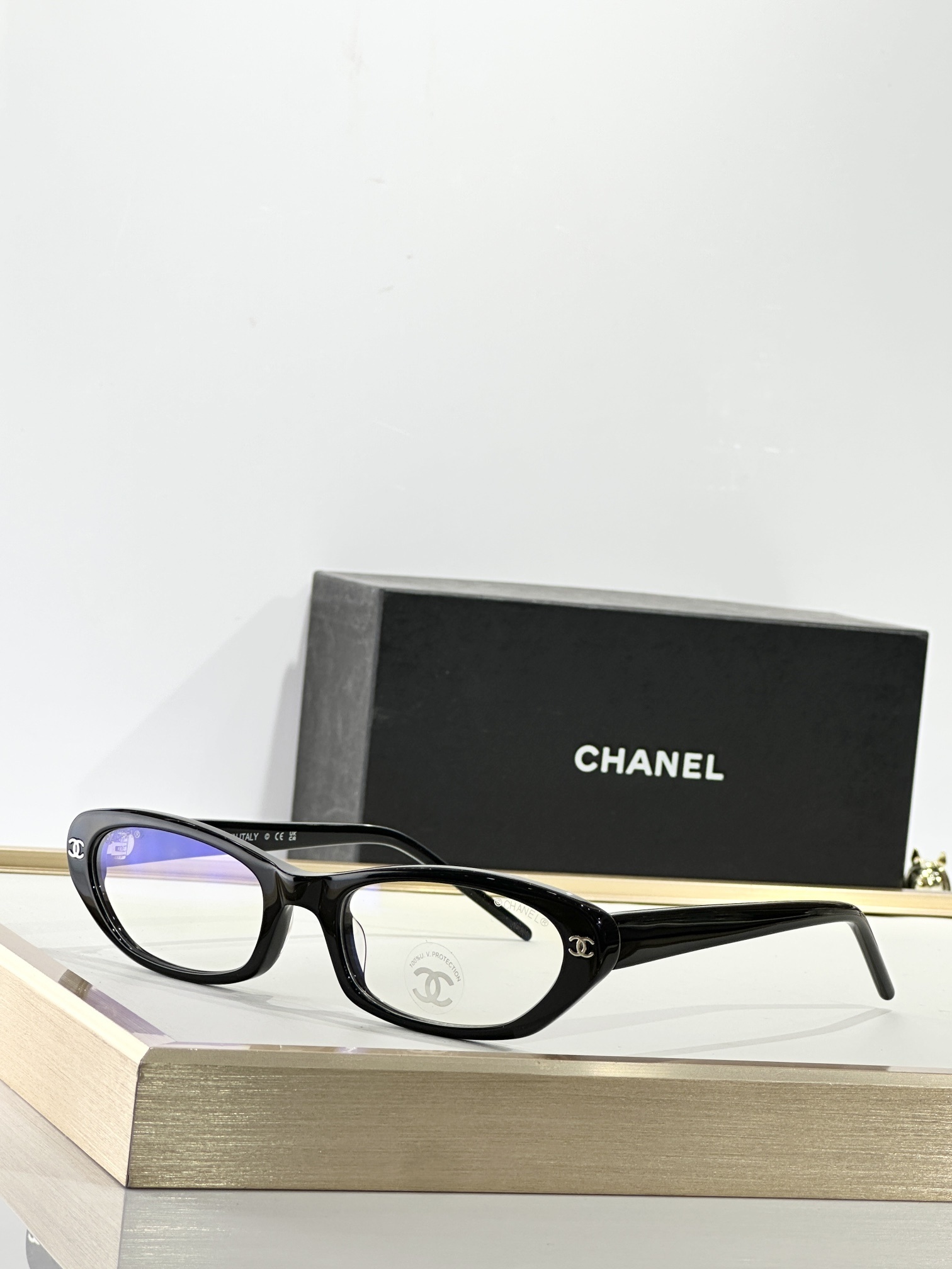 Chanel Luxury Oval Eyeglasses - Blue Light Protection Optical Frames