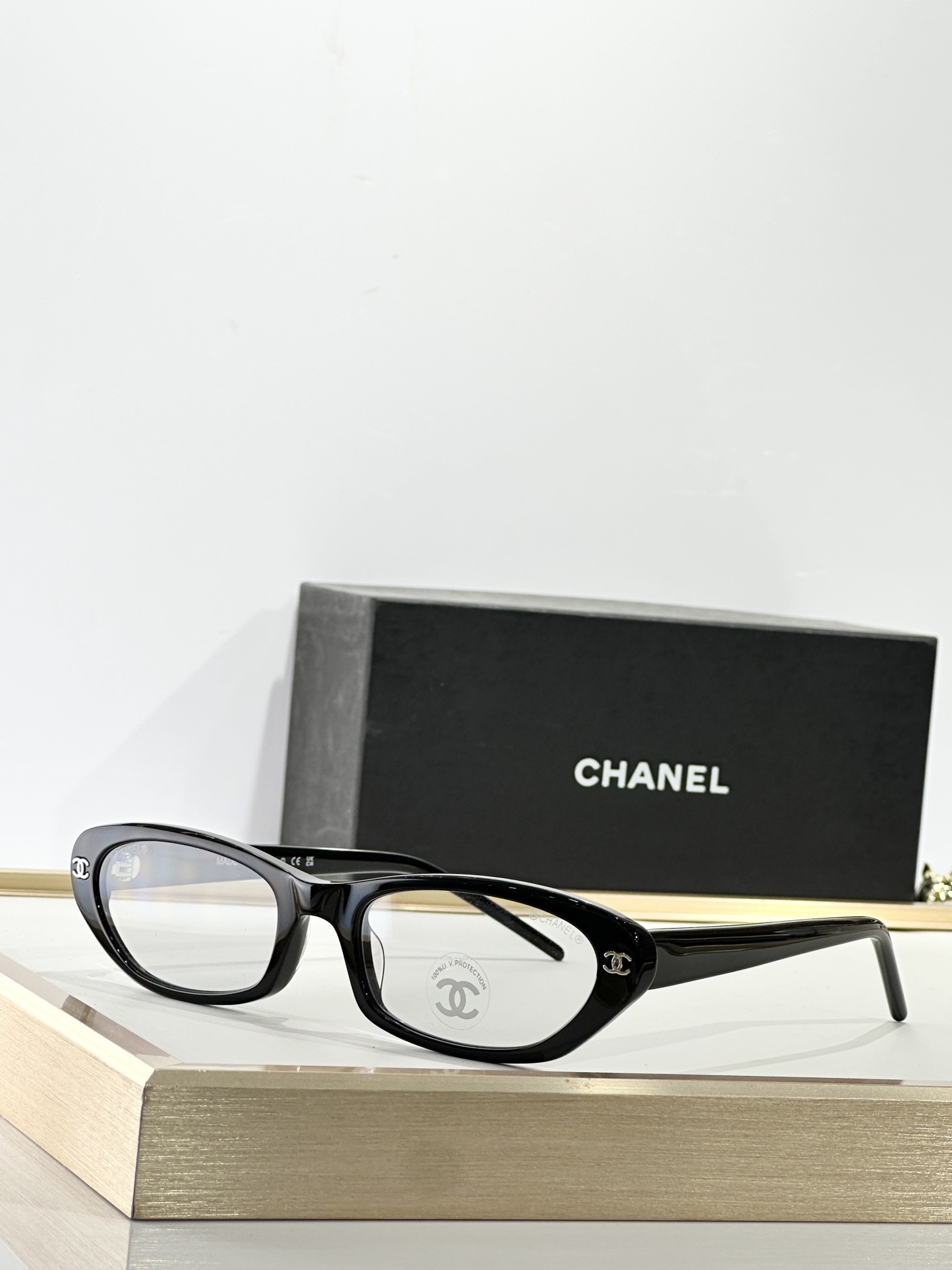 Chanel Luxury Oval Eyeglasses - Blue Light Protection Optical Frames