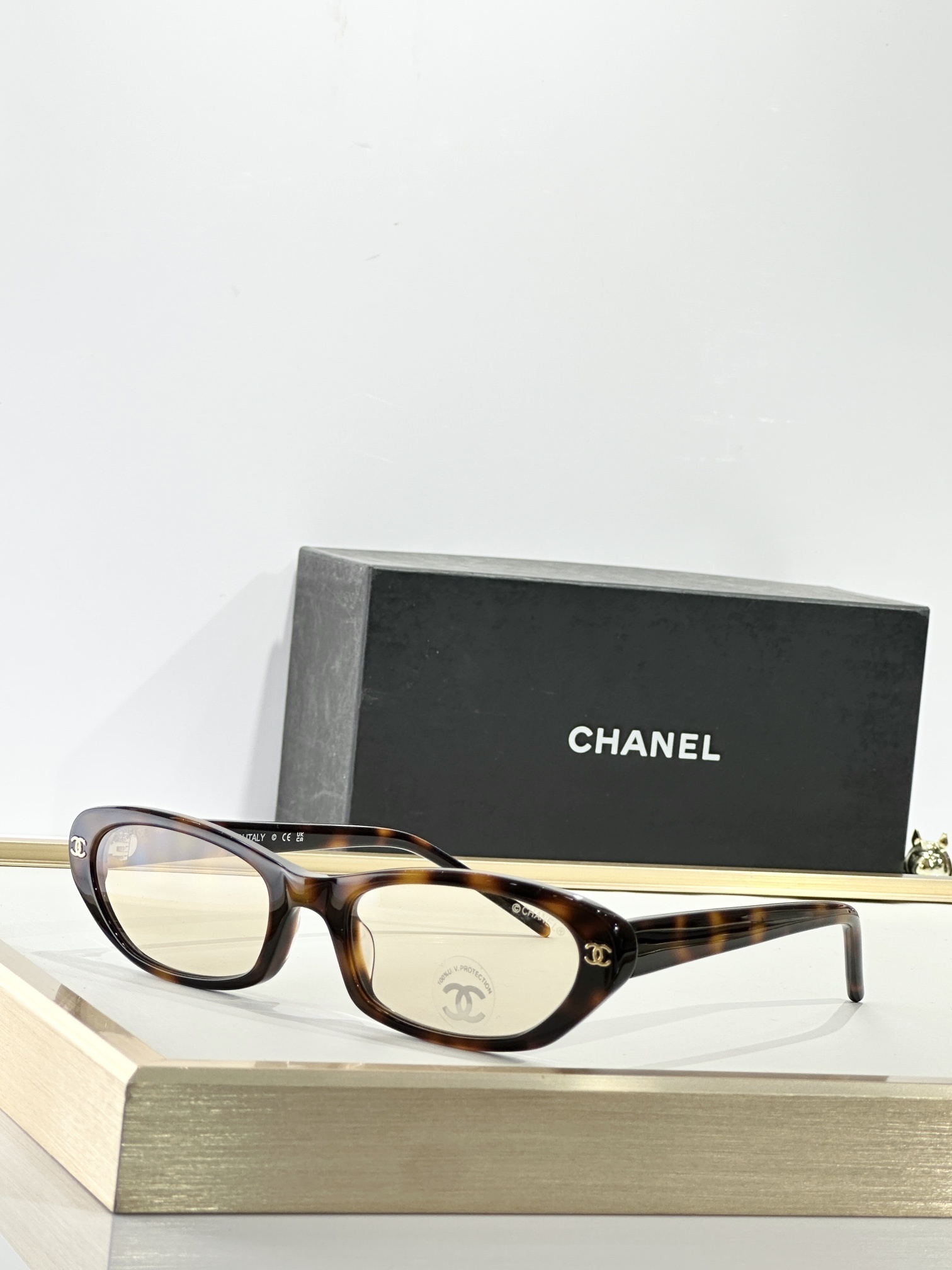 Chanel Luxury Oval Eyeglasses - Blue Light Protection Optical Frames