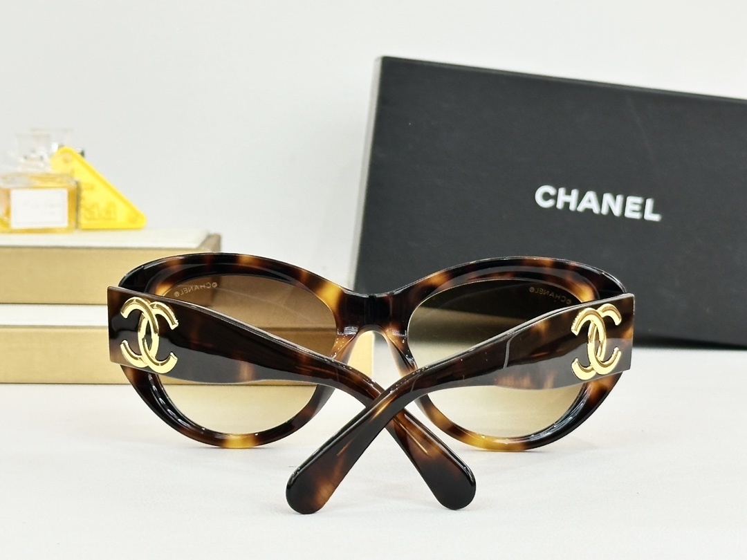 Chanel Butterfly Sunglasses - Luxury CC Logo Designer Eyewear