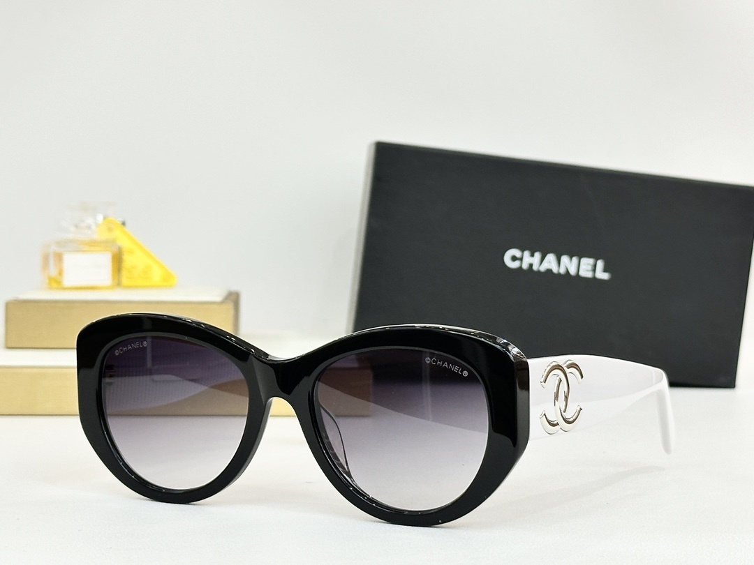Chanel Butterfly Sunglasses - Luxury CC Logo Designer Eyewear