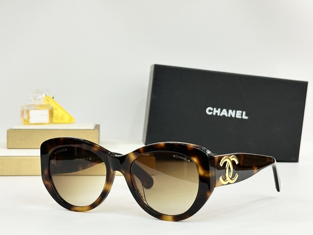 Chanel Butterfly Sunglasses - Luxury CC Logo Designer Eyewear