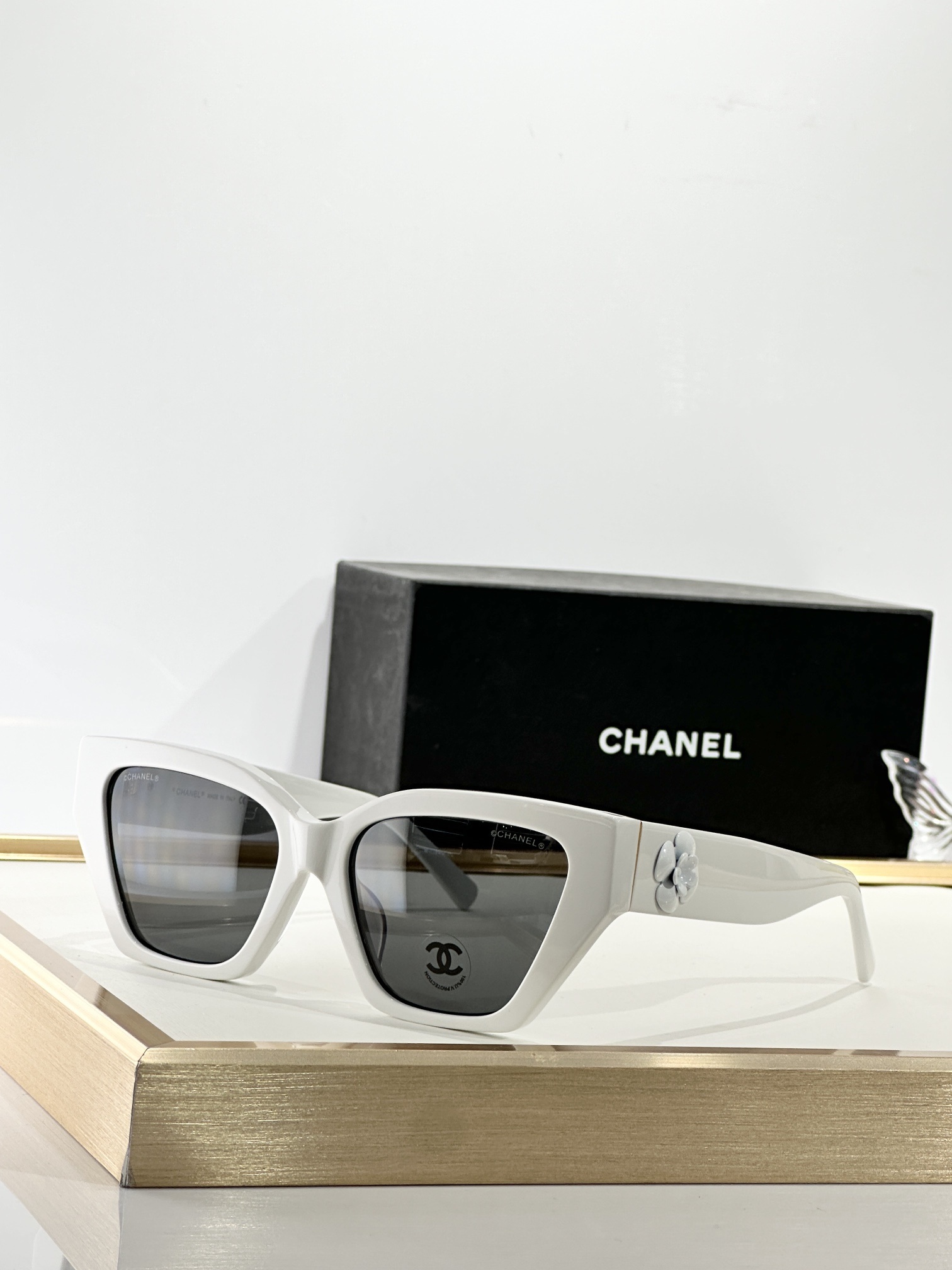 Chanel Camellia Cat-Eye Sunglasses – Luxury Women’s Eyewear