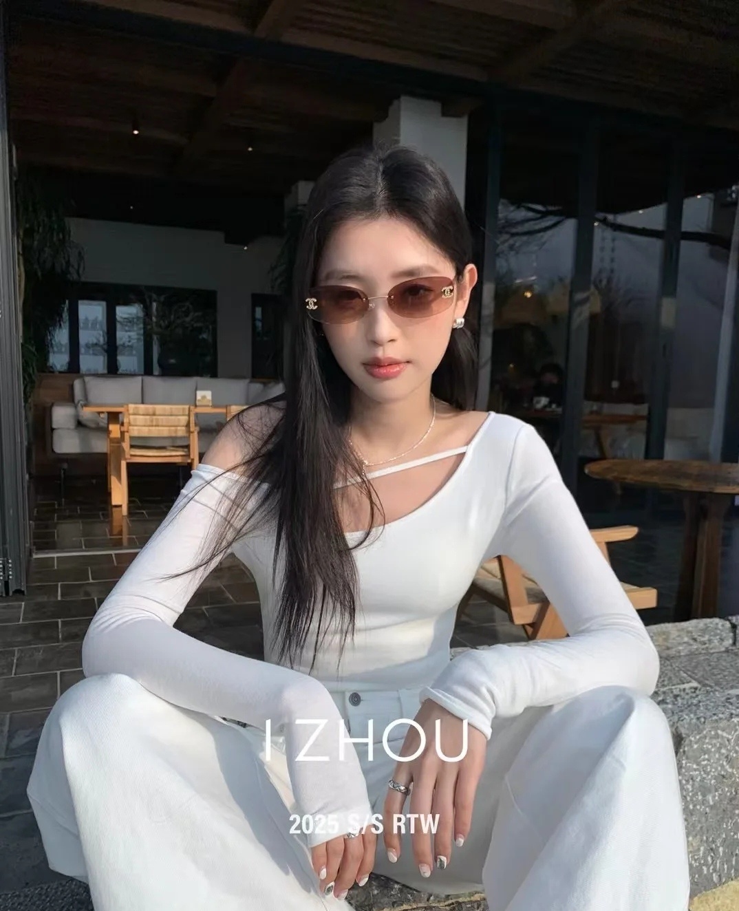 Premium Vintage Rimless Sunglasses - Luxury Y2K Tinted Eyewear