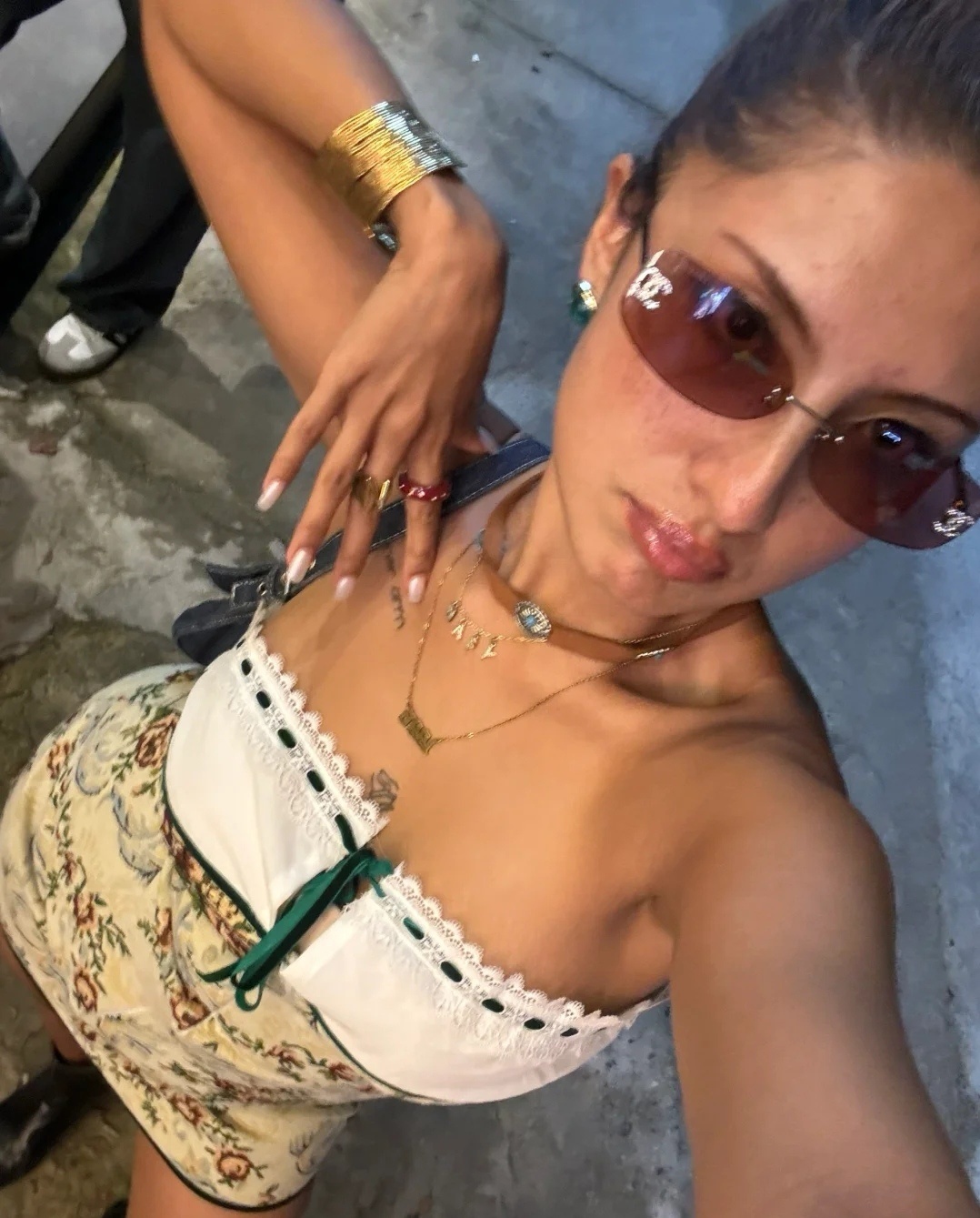 Premium Vintage Rimless Sunglasses - Luxury Y2K Tinted Eyewear