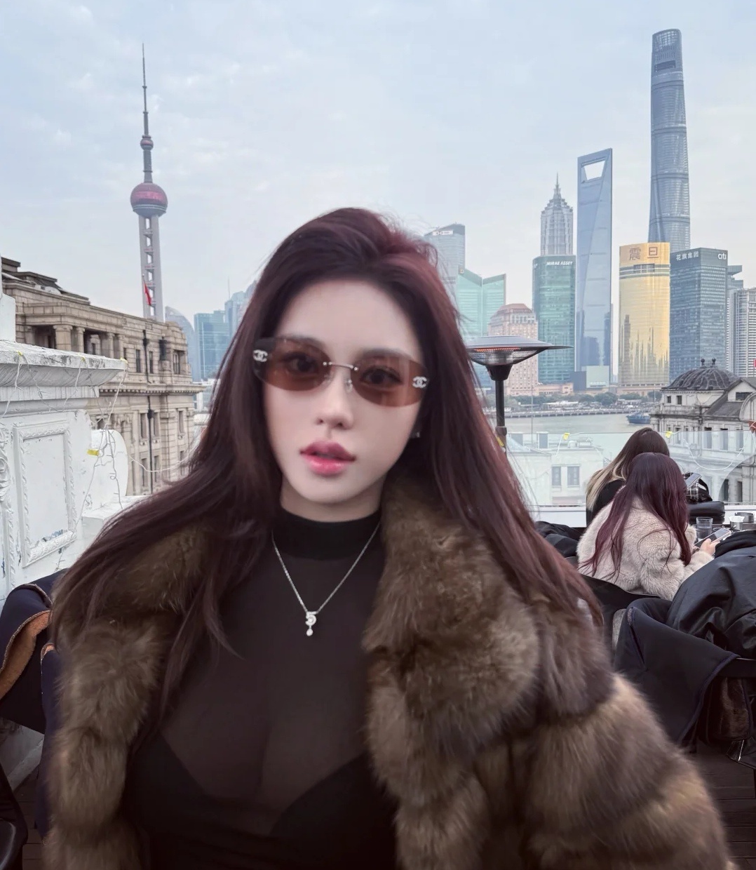 Premium Vintage Rimless Sunglasses – Luxury Y2K Tinted Eyewear