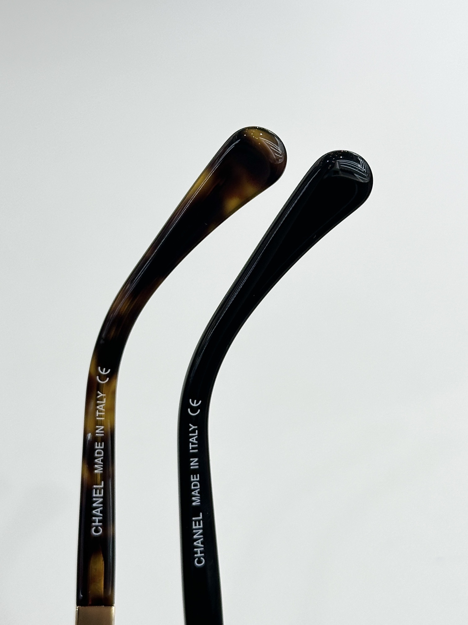 Chanel Women's Luxury Butterfly Sunglasses with Gold CC Logo