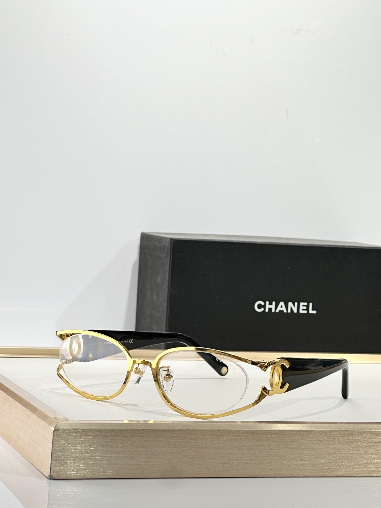 Chanel Luxury Oval Eyeglasses - Iconic Designer Optical Frames