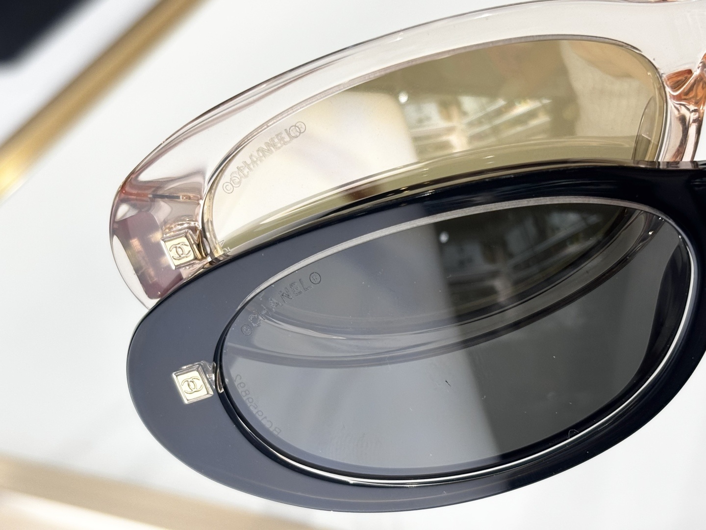 Chanel OCH9175B Luxury Oval Sunglasses for Women - Designer Shades