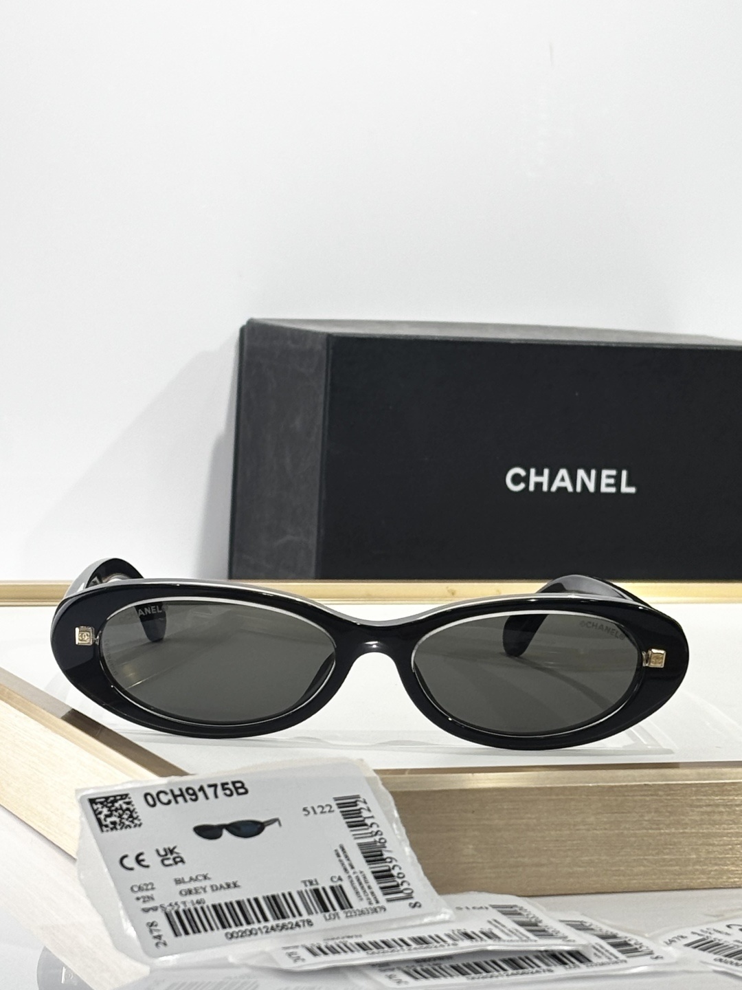 Chanel 0CH9175B Oval Sunglasses - Luxury Designer Eyewear for Women