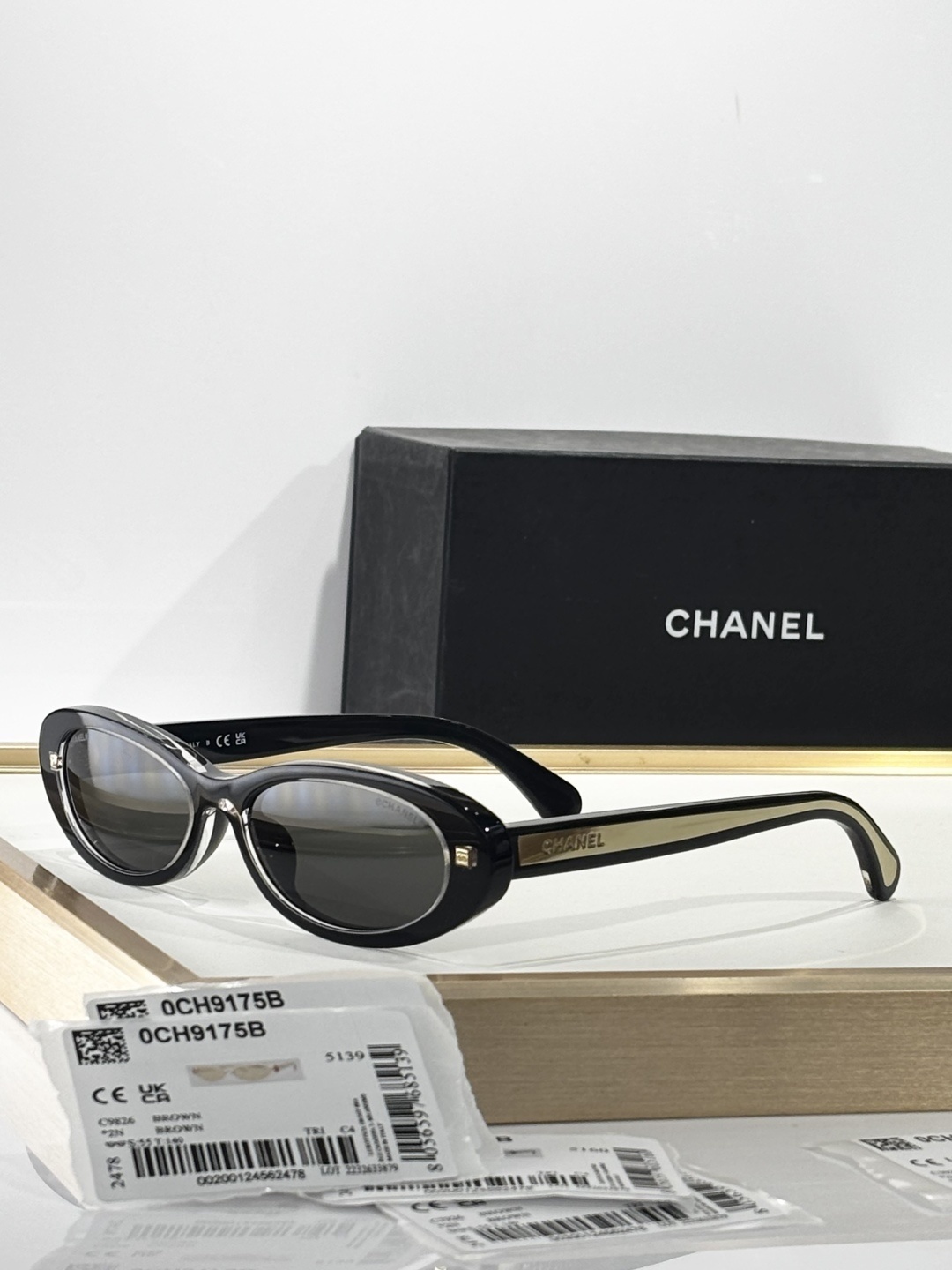 Chanel 0CH9175B Oval Sunglasses – Luxury Designer Eyewear for Women