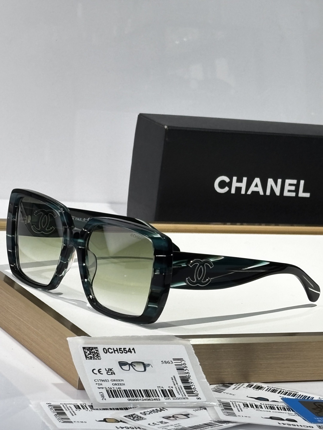 Chanel OCH5541 Luxury Oversized Square Sunglasses for Women