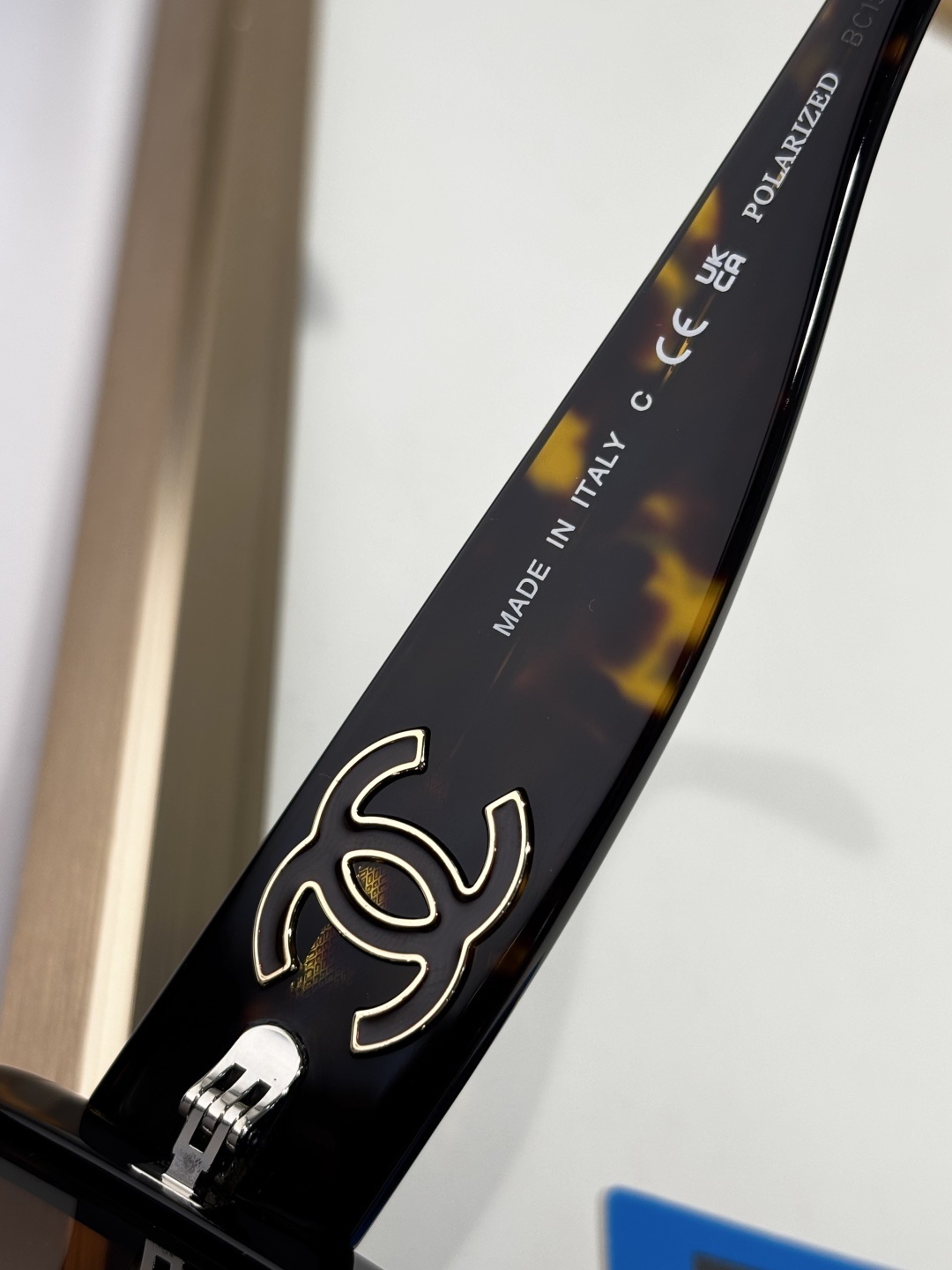 Chanel Square Sunglasses in Dark Havana with Polarized Brown Lenses