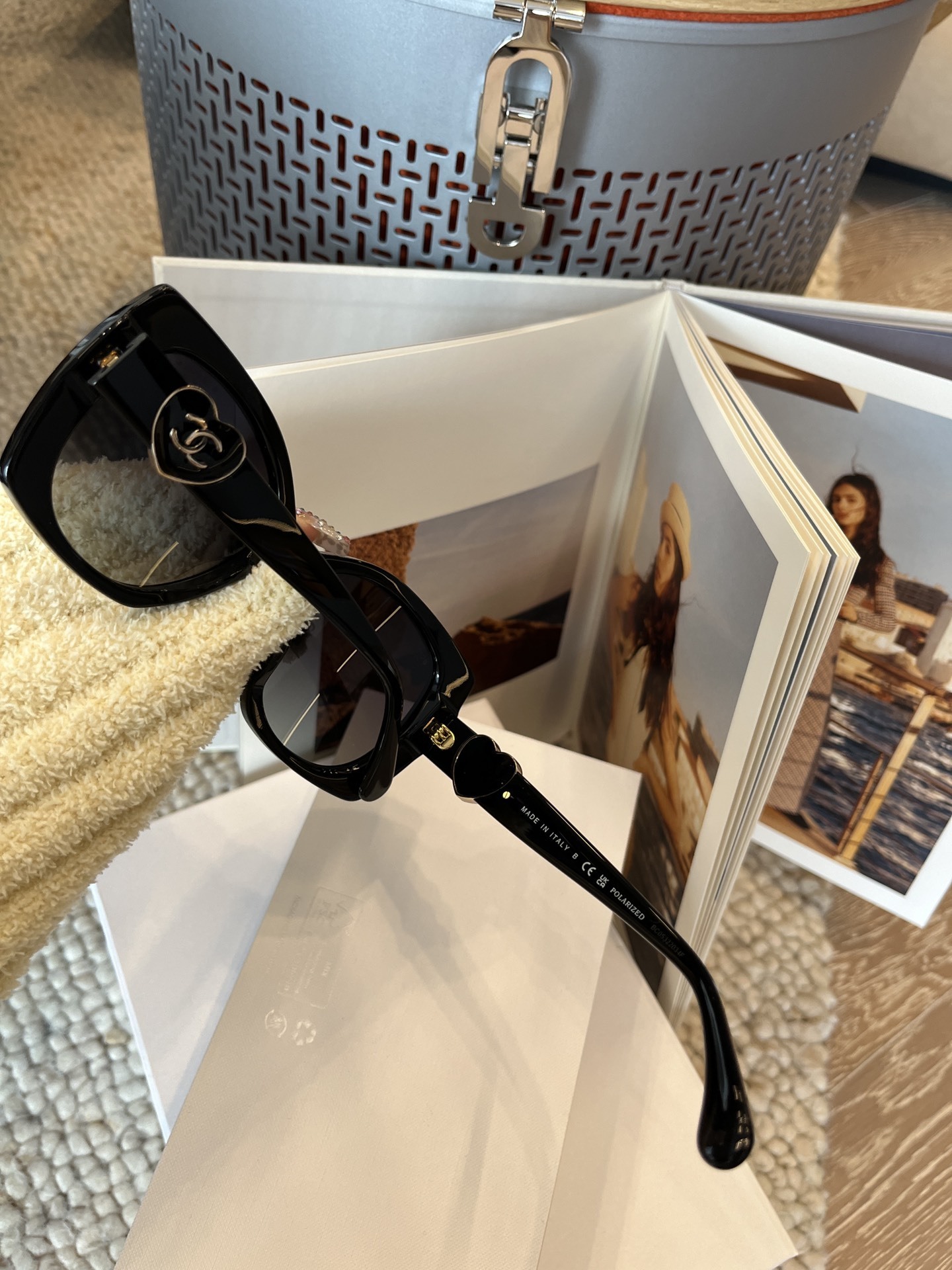 Chanel Oversized Polarized Sunglasses 5519 - Black Luxury Eyewear