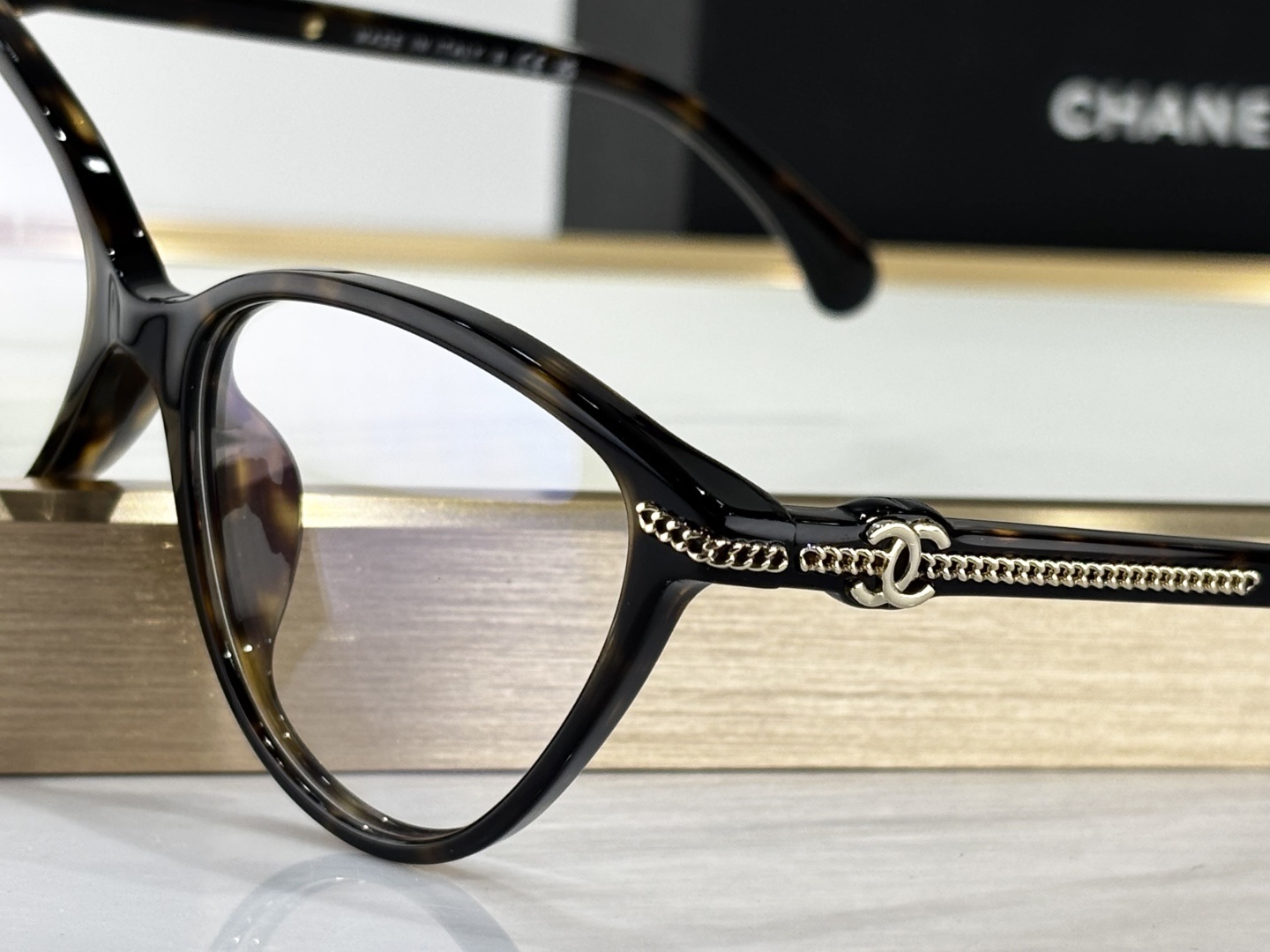 Chanel 0CH3457A Luxury Cat-Eye Eyeglasses - Italian Designer Frames