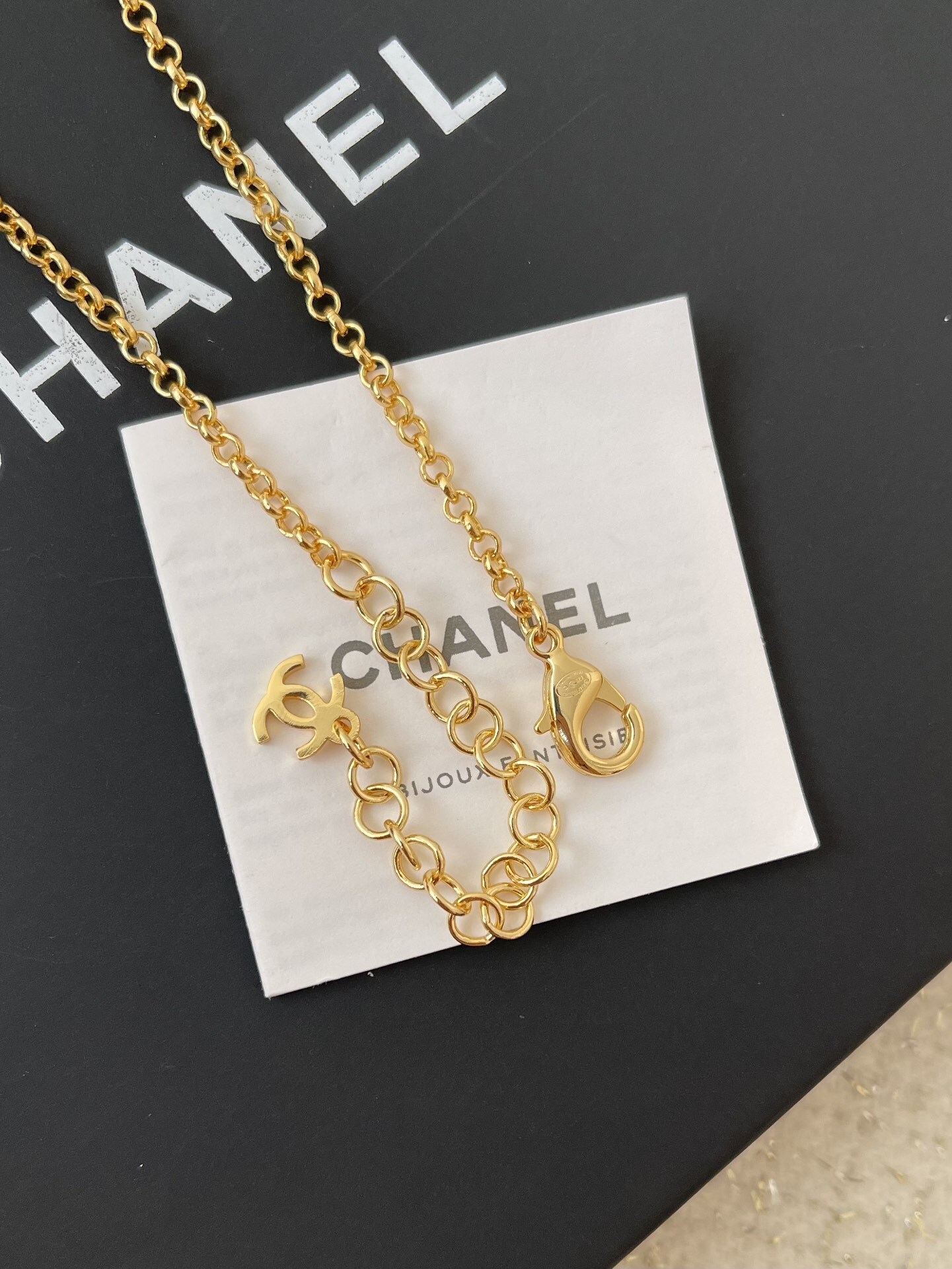 Chanel Cruise 2024/25 Nautical Charm Long Necklace Gold & Pearls