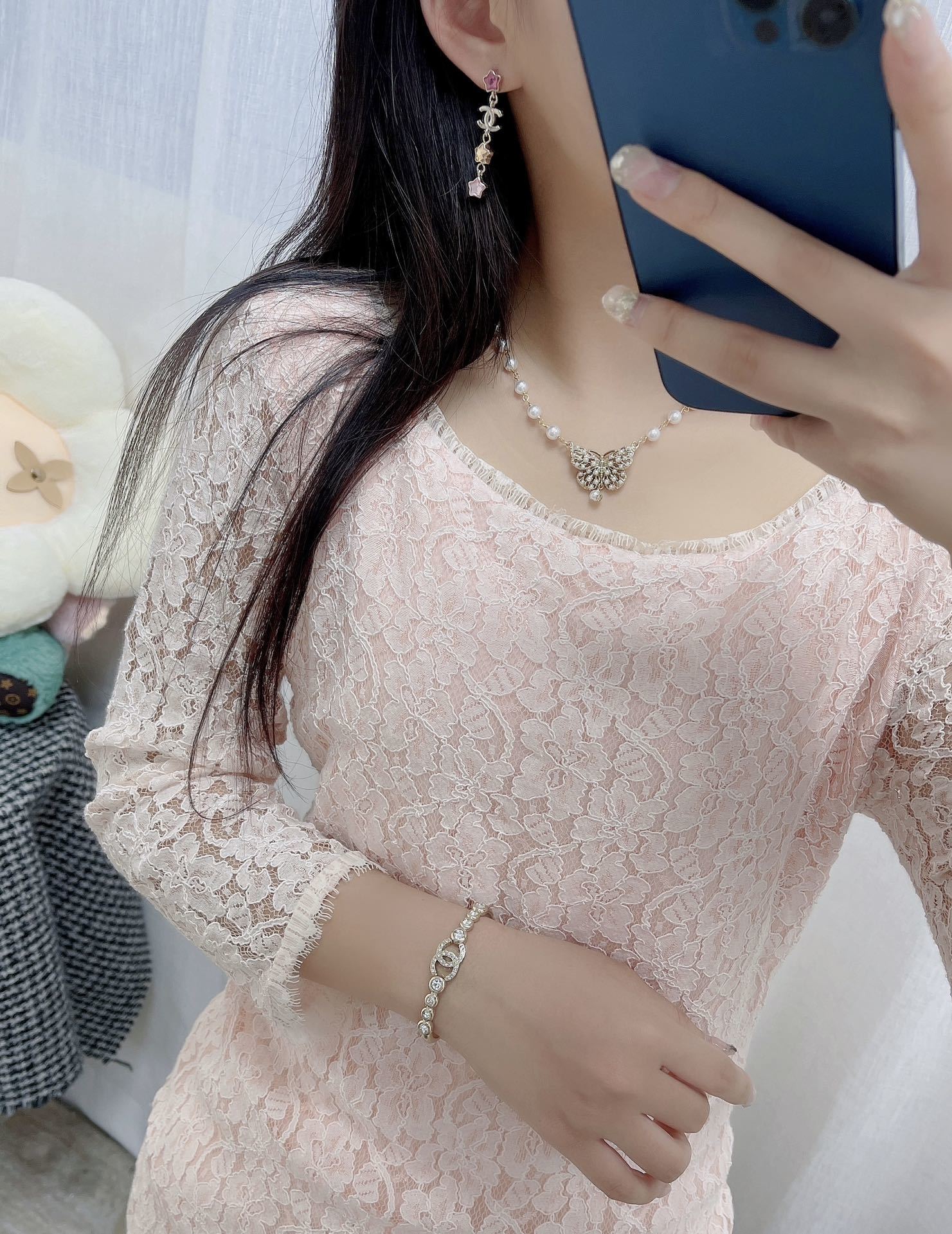 Chanel Gold Crystal CC Cuff Bangle - 2025 Spring Summer Collection