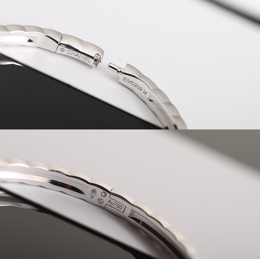 Luxury Coco Crush Quilted Bangle - Elegant Designer Style Bracelet