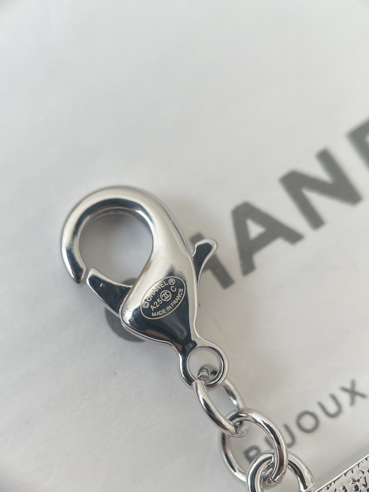 Elegant 3-Layer White Pearl Necklace with Crystal CC Accents