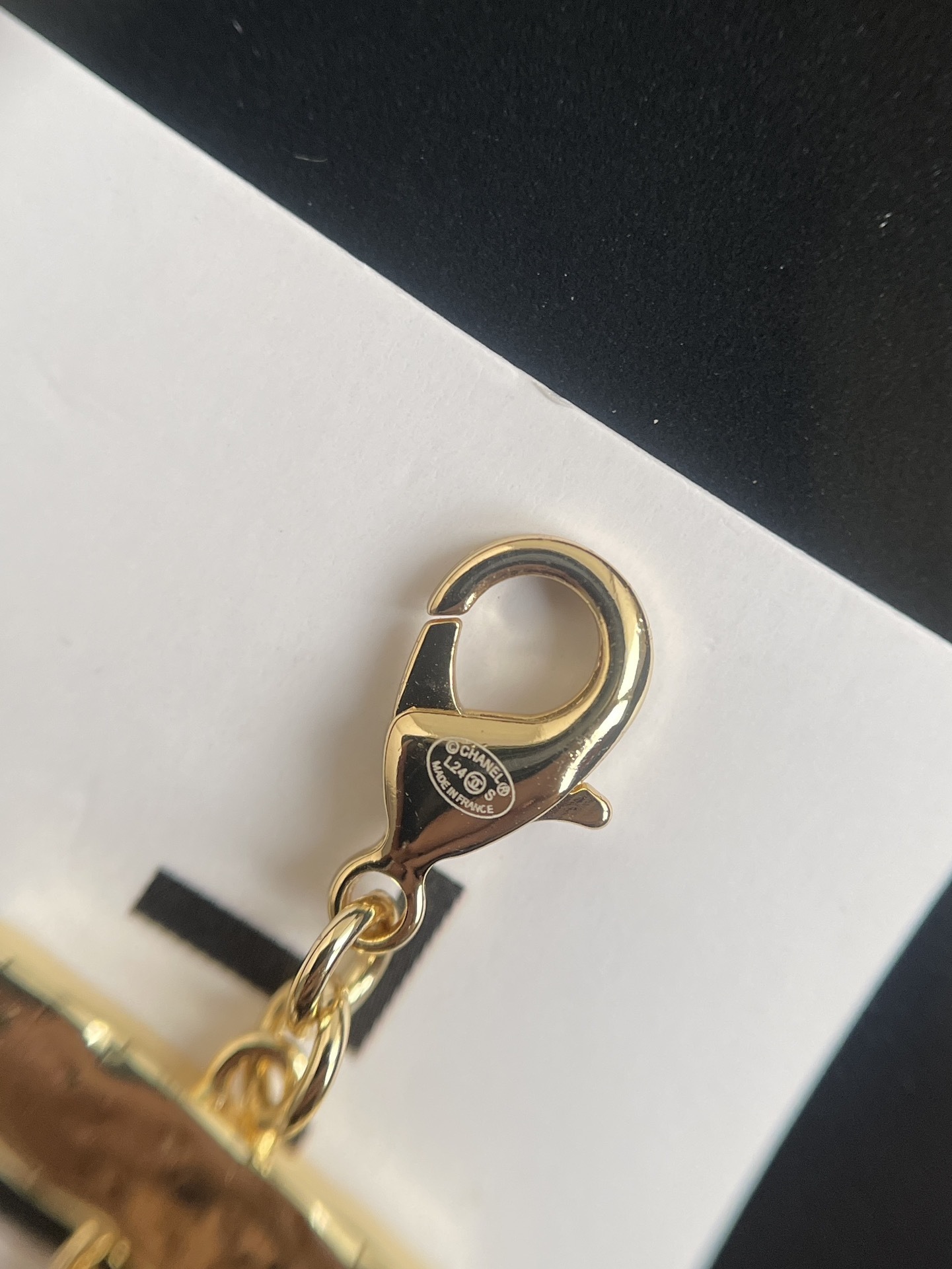 Chanel Multi-Strand Pearl & Bead Necklace with Gold-Tone CC Logo