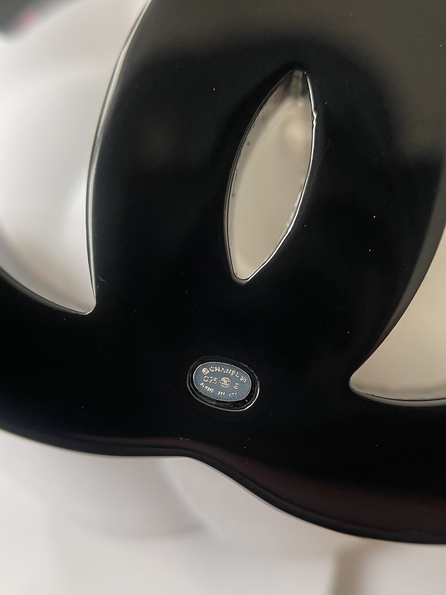 Luxury Crystal CC Brooch & Earrings Set for Women