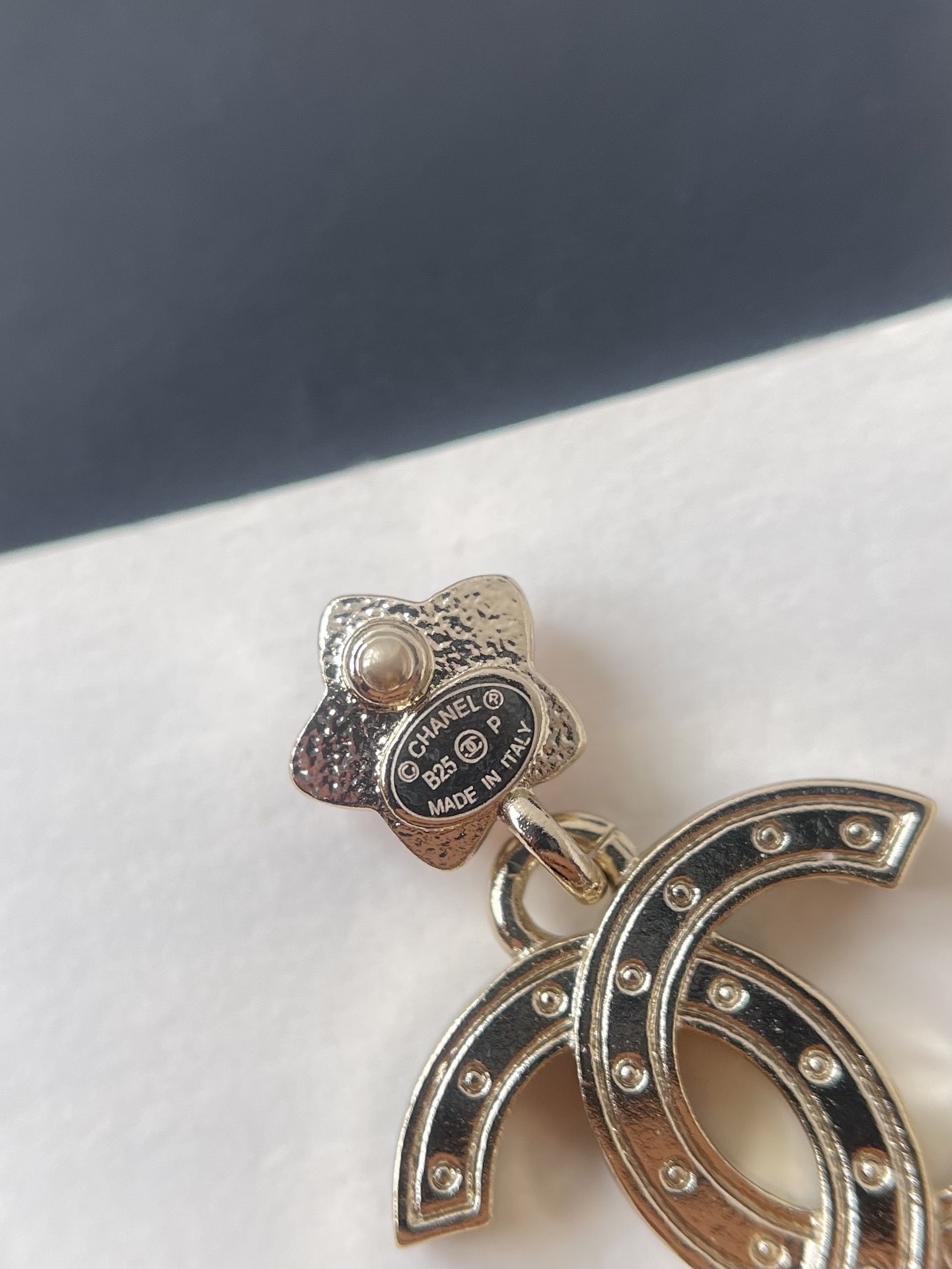 Chanel CC Logo Star Pendant Earrings - 2025 Pre-Collection